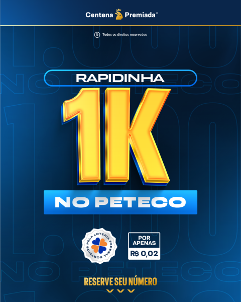 RAPIDINHA R$1.000,00 NO PIX  #002